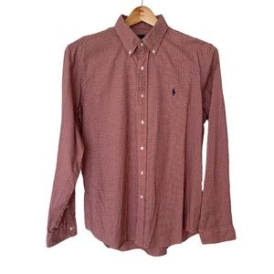 Ralph Lauren, Men's Large (L) Buttoned Down, Light Weight, 100% Cotton